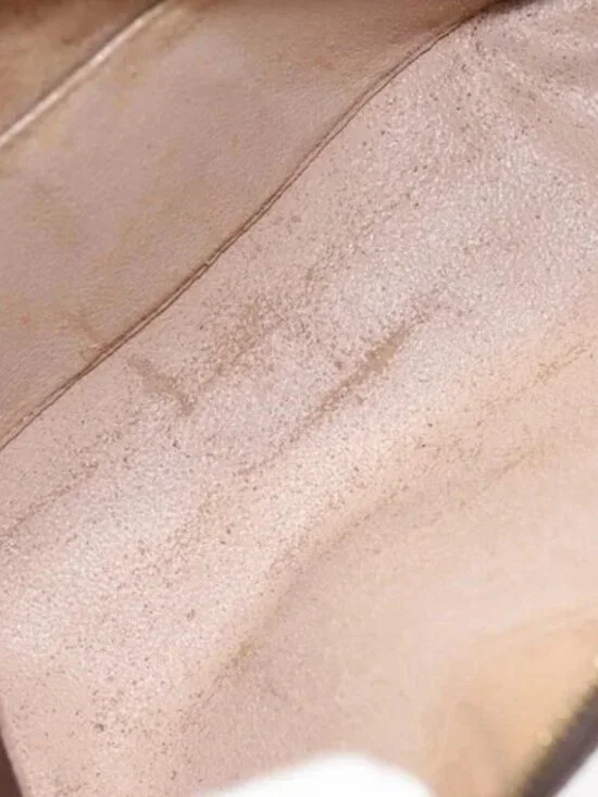 LOUIS VUITTON Monogram Trousse Demi Ronde Cosmetic Pouch M47520 LV Auth BD1455 - Picture 9 of 15